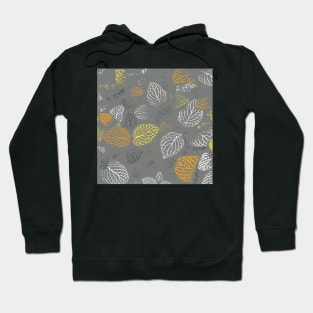 Autumn, Leaves Pattern 5 Hoodie